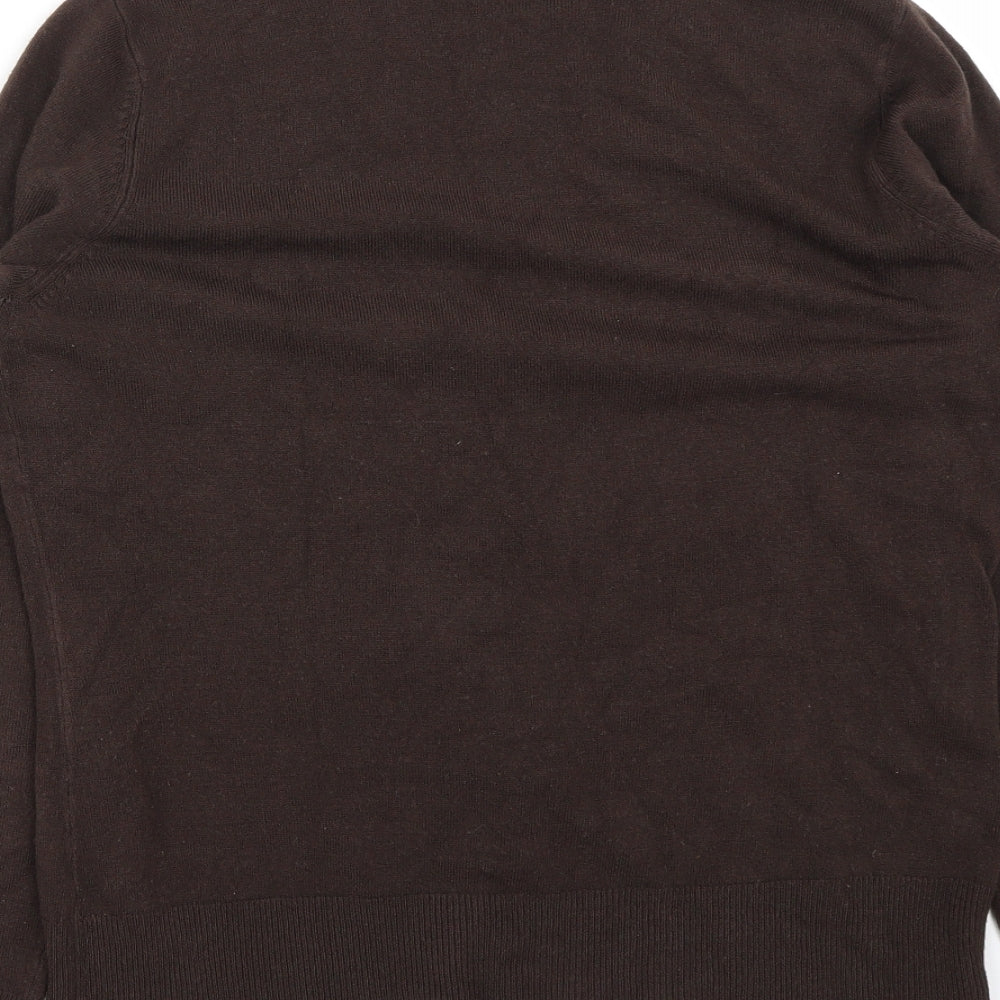 BHS Womens Brown   Cardigan Jumper Size 12