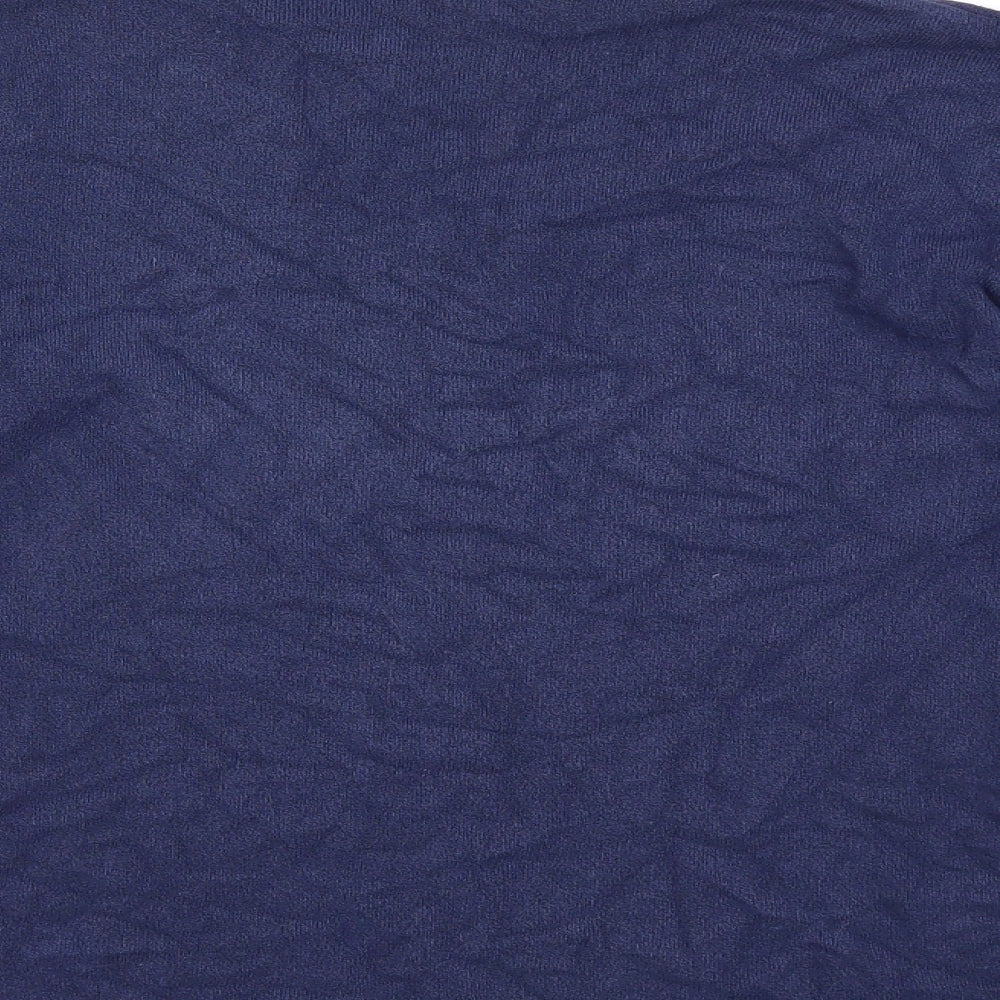 Yessica Womens Blue  Knit Pullover Jumper Size 10