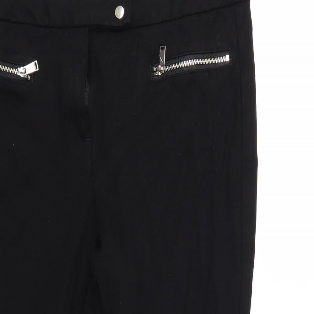George Womens Black   Trousers  Size 12 L22 in