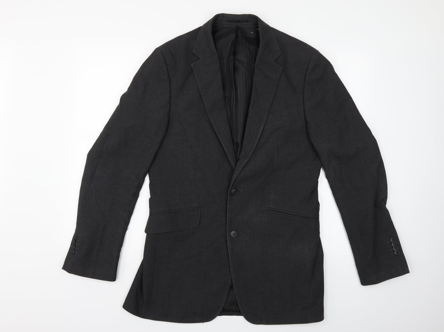 Everyone Mens Grey   Jacket Suit Jacket Size 38