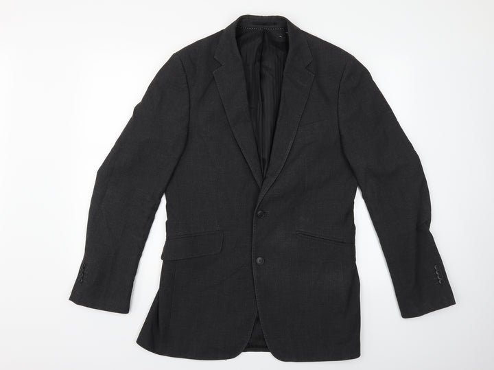 Everyone Mens Grey   Jacket Suit Jacket Size 38