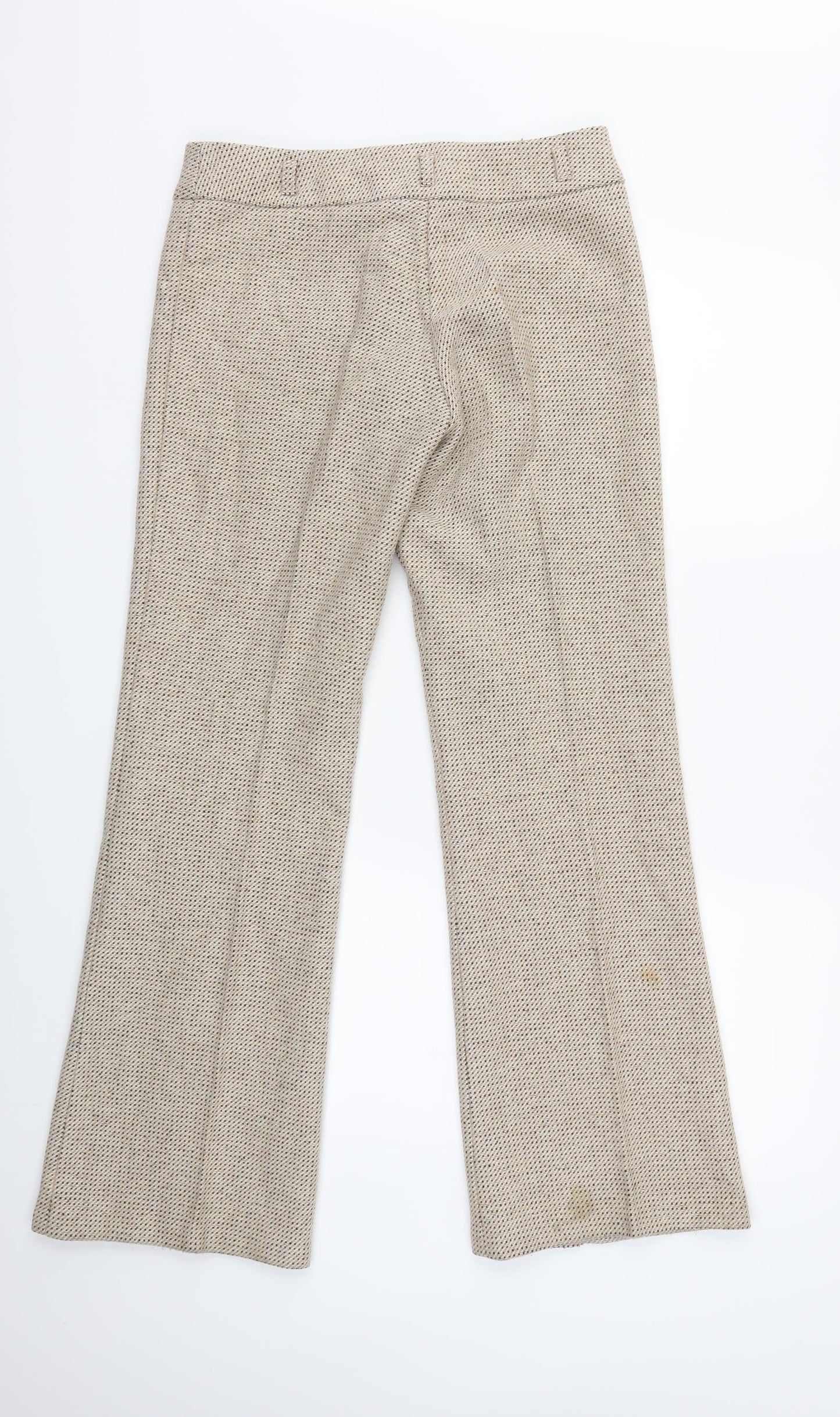 NEXT Womens Beige   Trousers  Size 8 L28 in