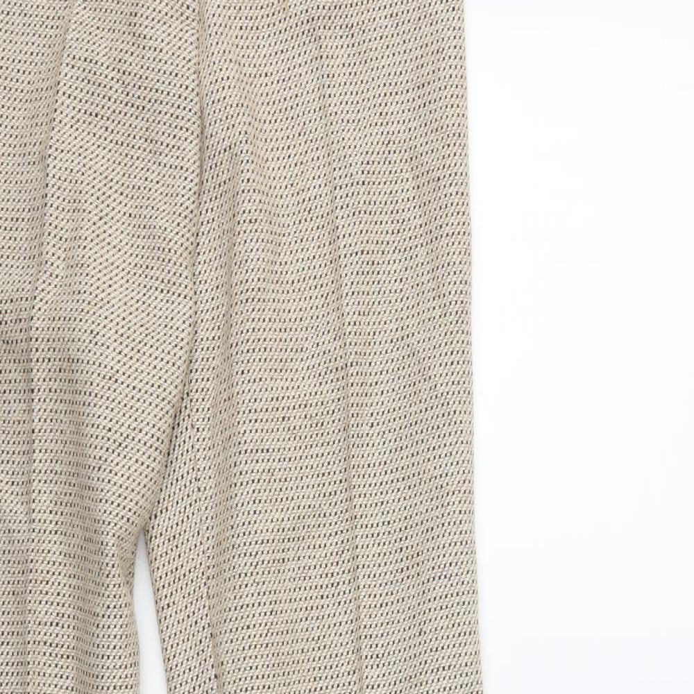 NEXT Womens Beige   Trousers  Size 8 L28 in