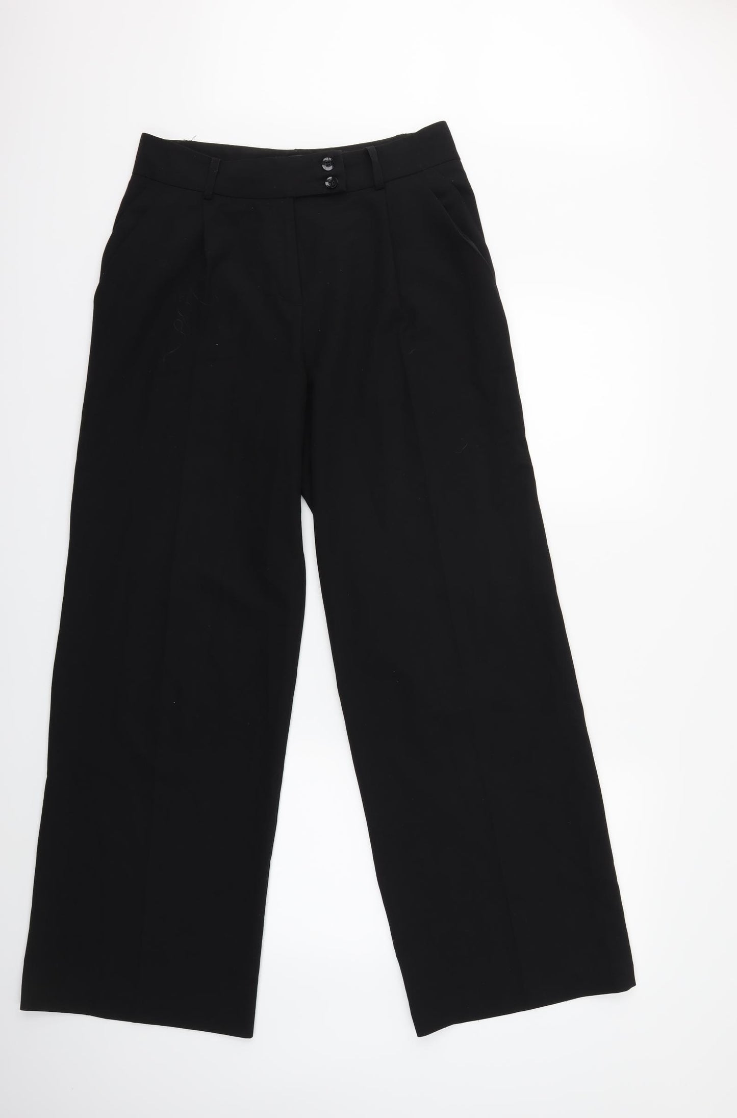 ASOS Womens Black   Trousers  Size 10 L31 in