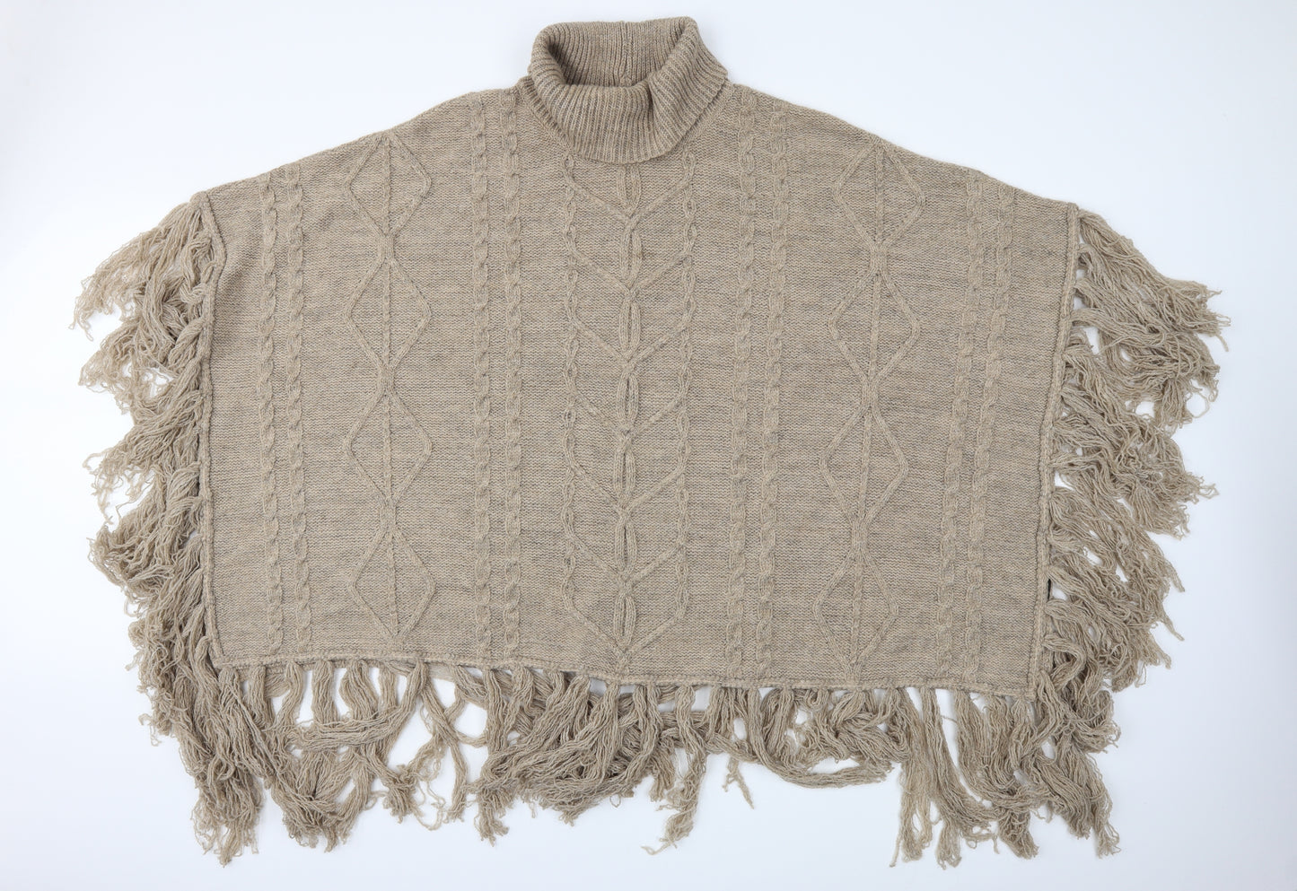Very Womens Brown  Knit Pullover Jumper One Size
