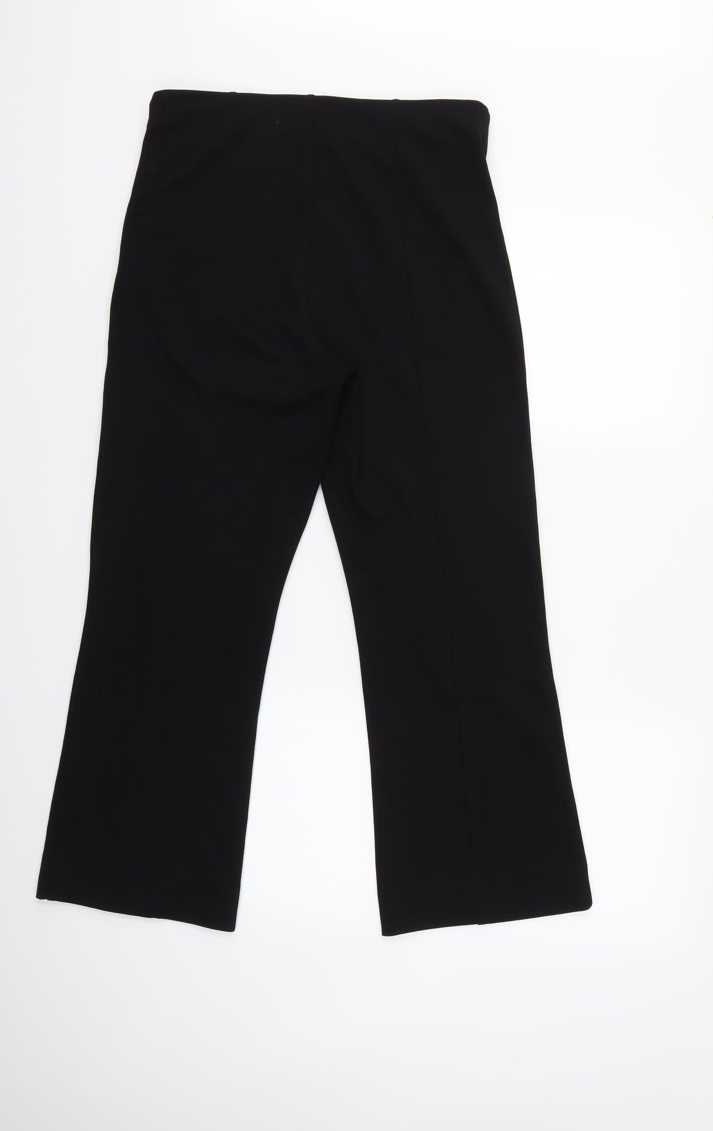 H&M Womens Black   Trousers  Size M L28 in