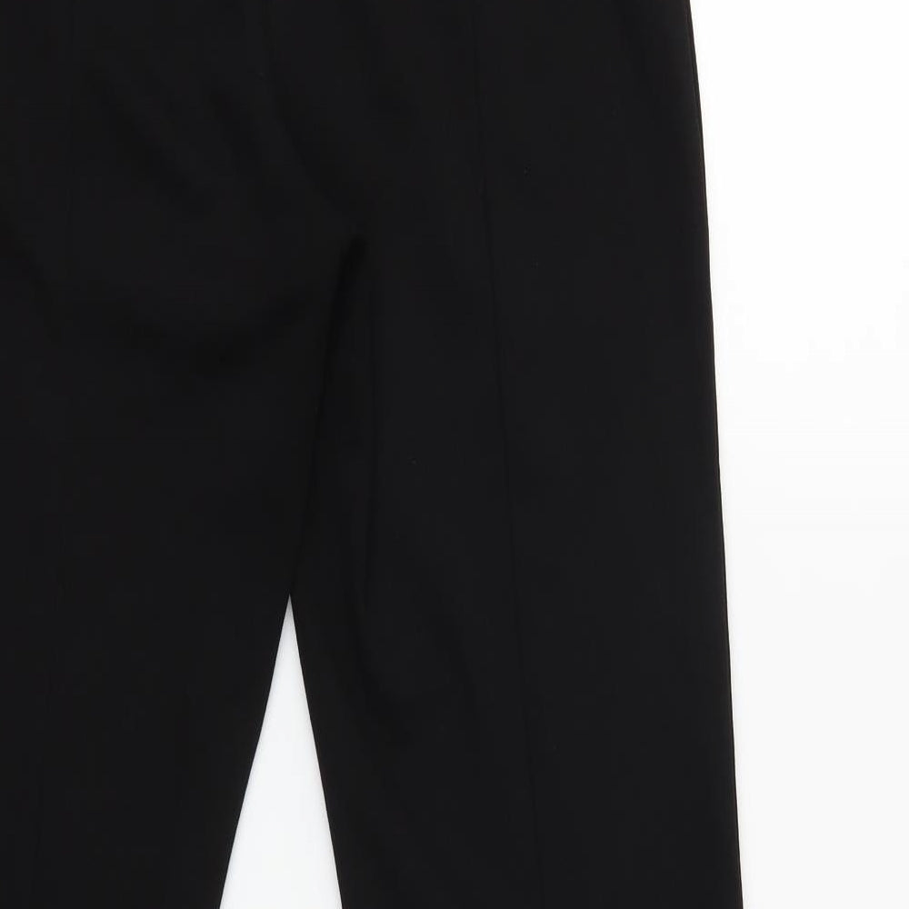 H&M Womens Black   Trousers  Size M L28 in