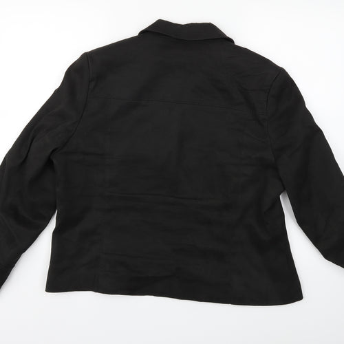 Klass Womens Black   Jacket  Size 16