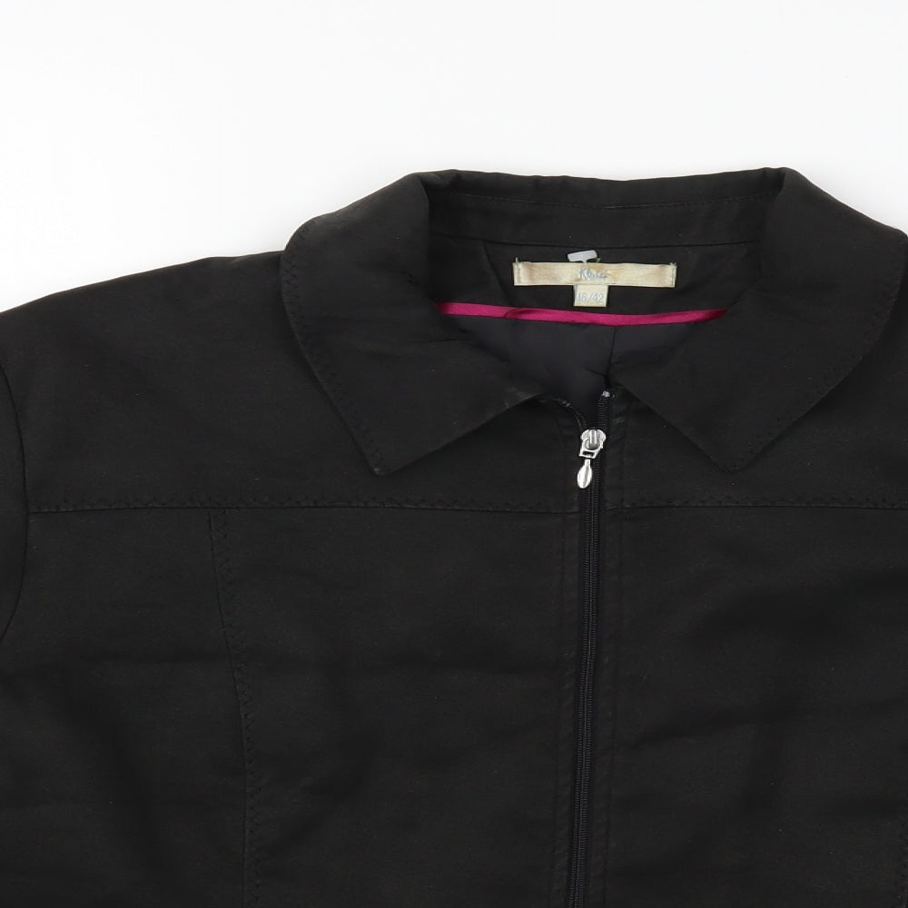 Klass Womens Black   Jacket  Size 16