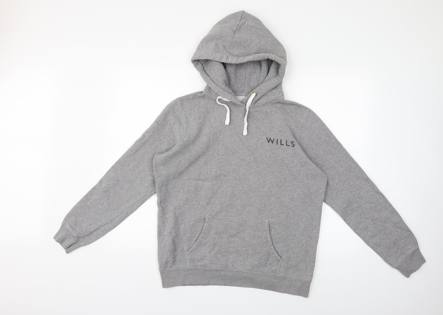 Jack Wills Womens Grey   Pullover Hoodie Size 14