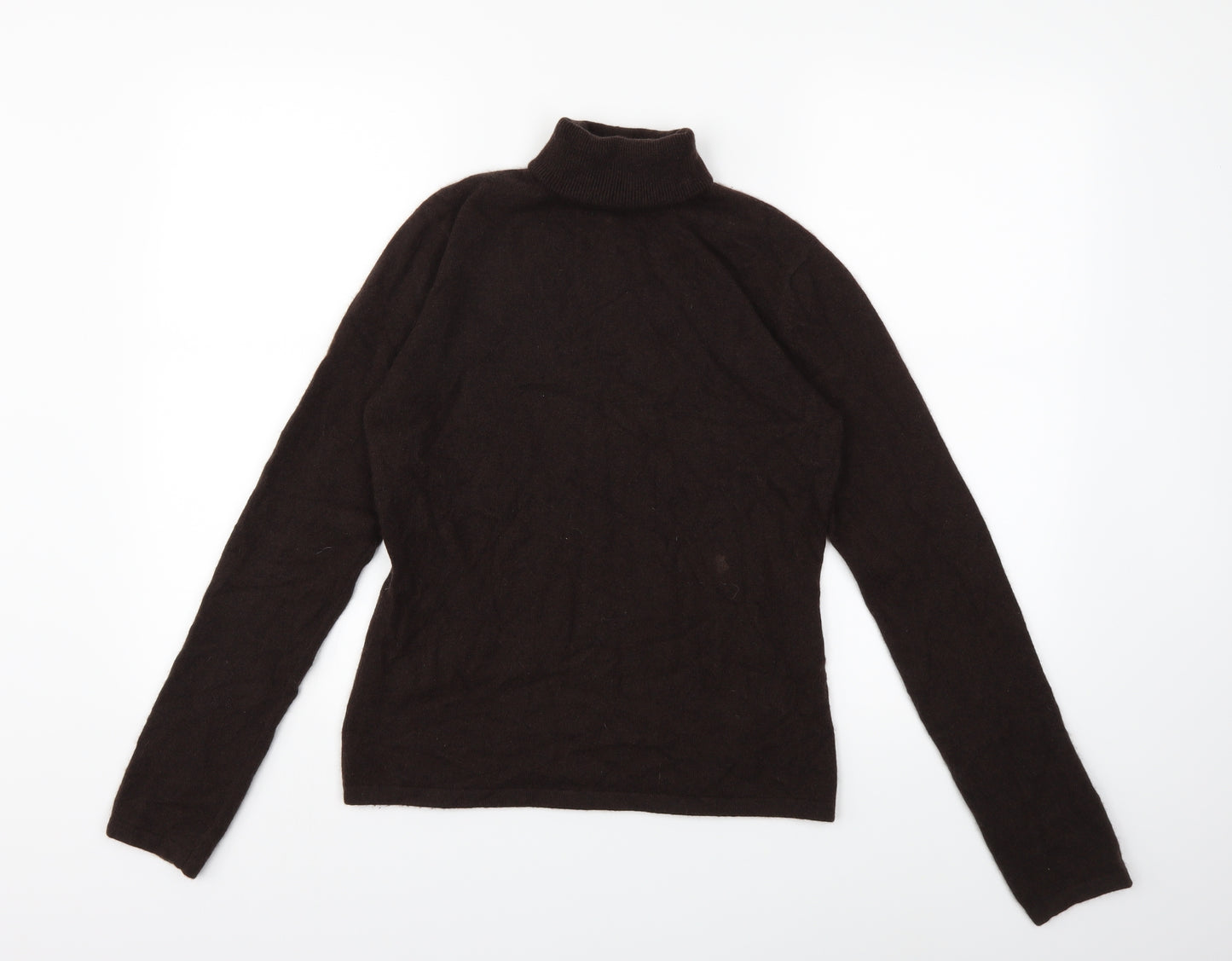 Kirkland Womens Brown  Knit Pullover Jumper Size S
