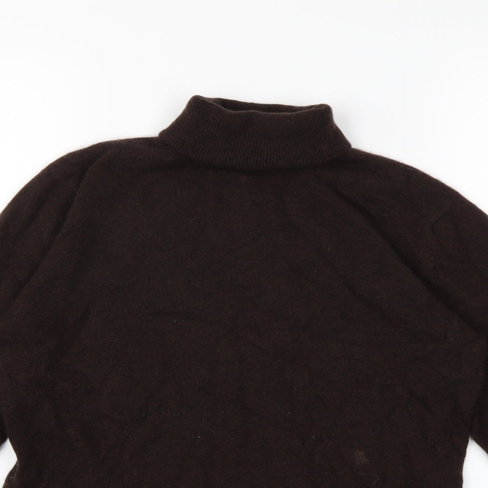 Kirkland Womens Brown  Knit Pullover Jumper Size S