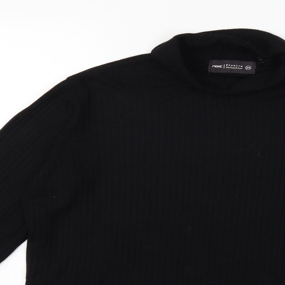 NEXT Womens Black   Basic T-Shirt Size 20
