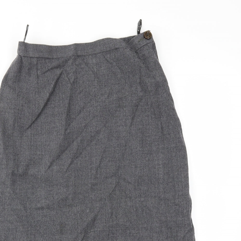 corsonia Womens Grey   A-Line Skirt Size 12
