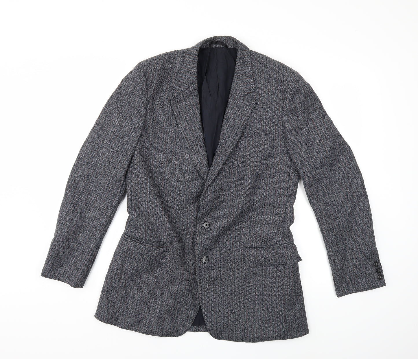 Preworn Mens Grey   Jacket Suit Jacket Size 38