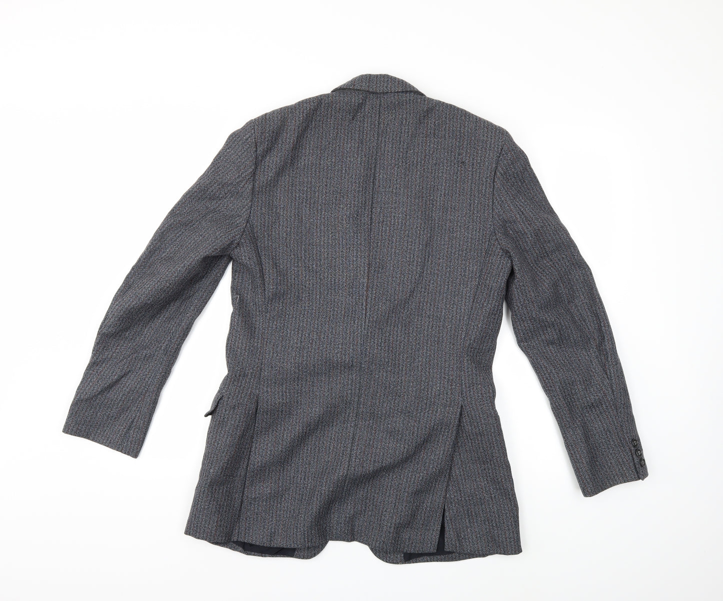 Preworn Mens Grey   Jacket Suit Jacket Size 38