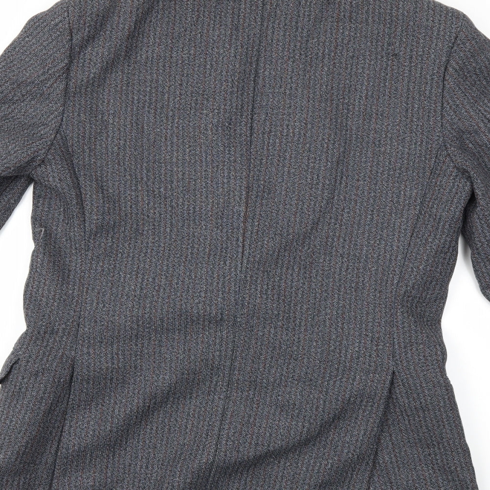 Preworn Mens Grey   Jacket Suit Jacket Size 38