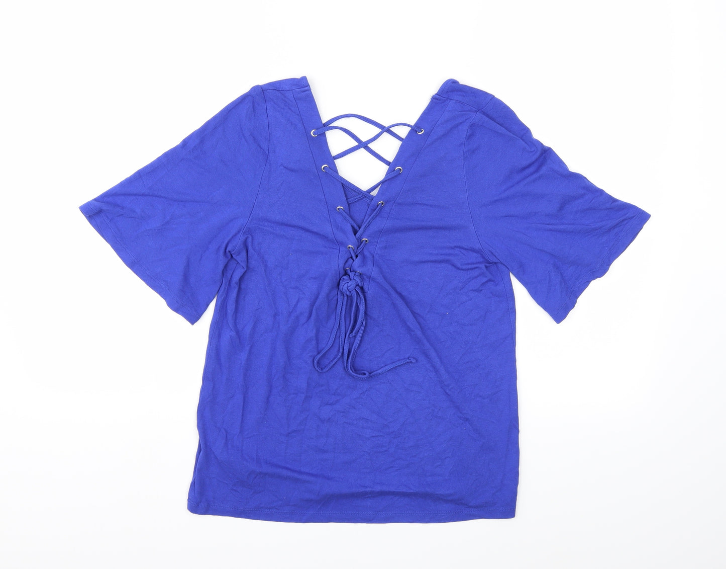 New Look Womens Blue   Basic T-Shirt Size 8