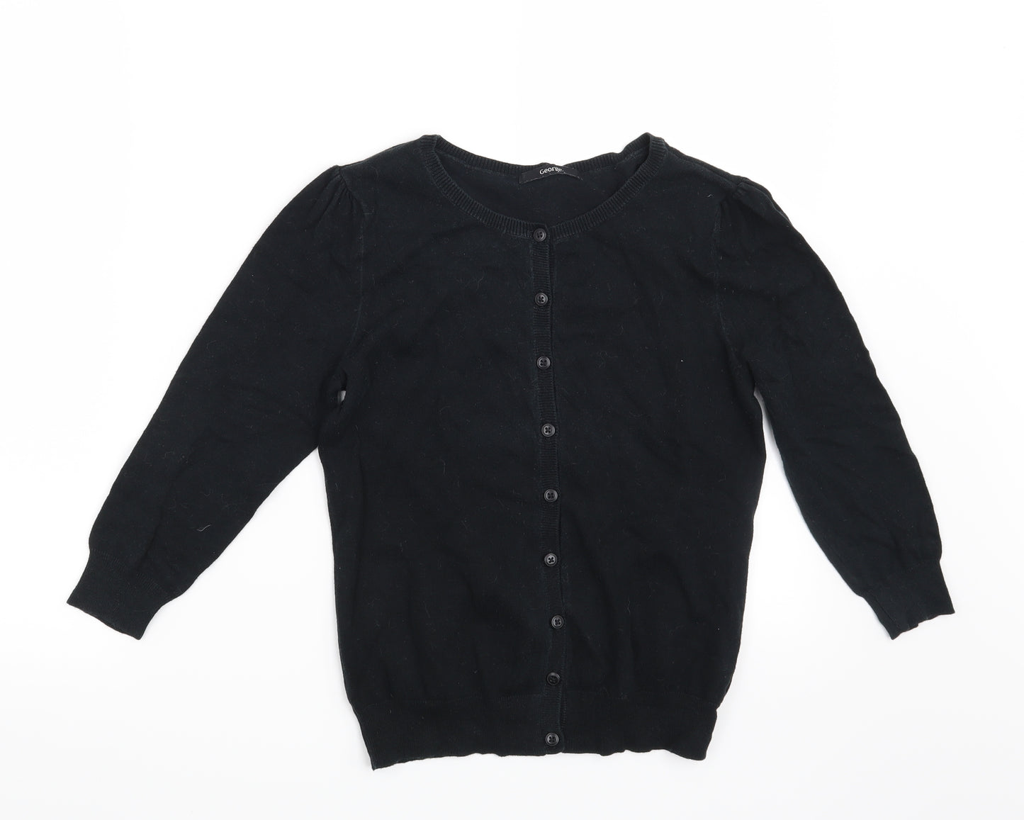 George Womens Black   Cardigan Jumper Size 8