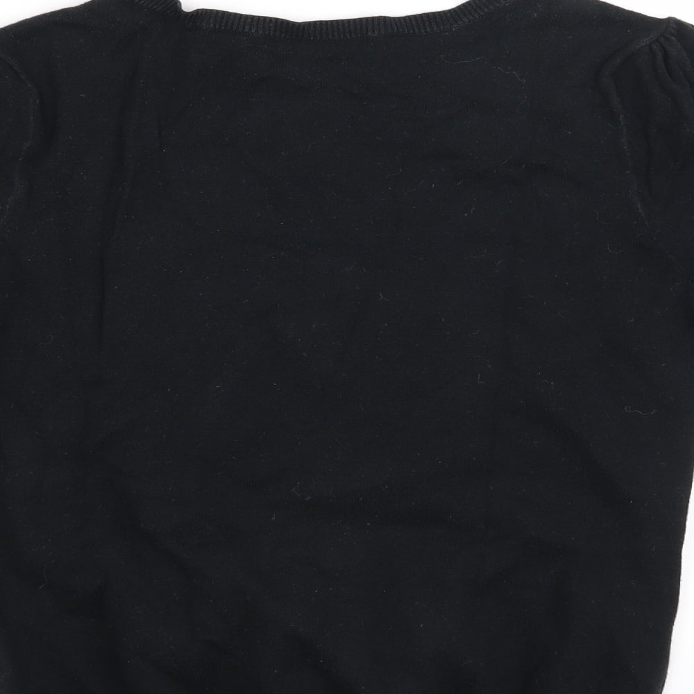 George Womens Black   Cardigan Jumper Size 8