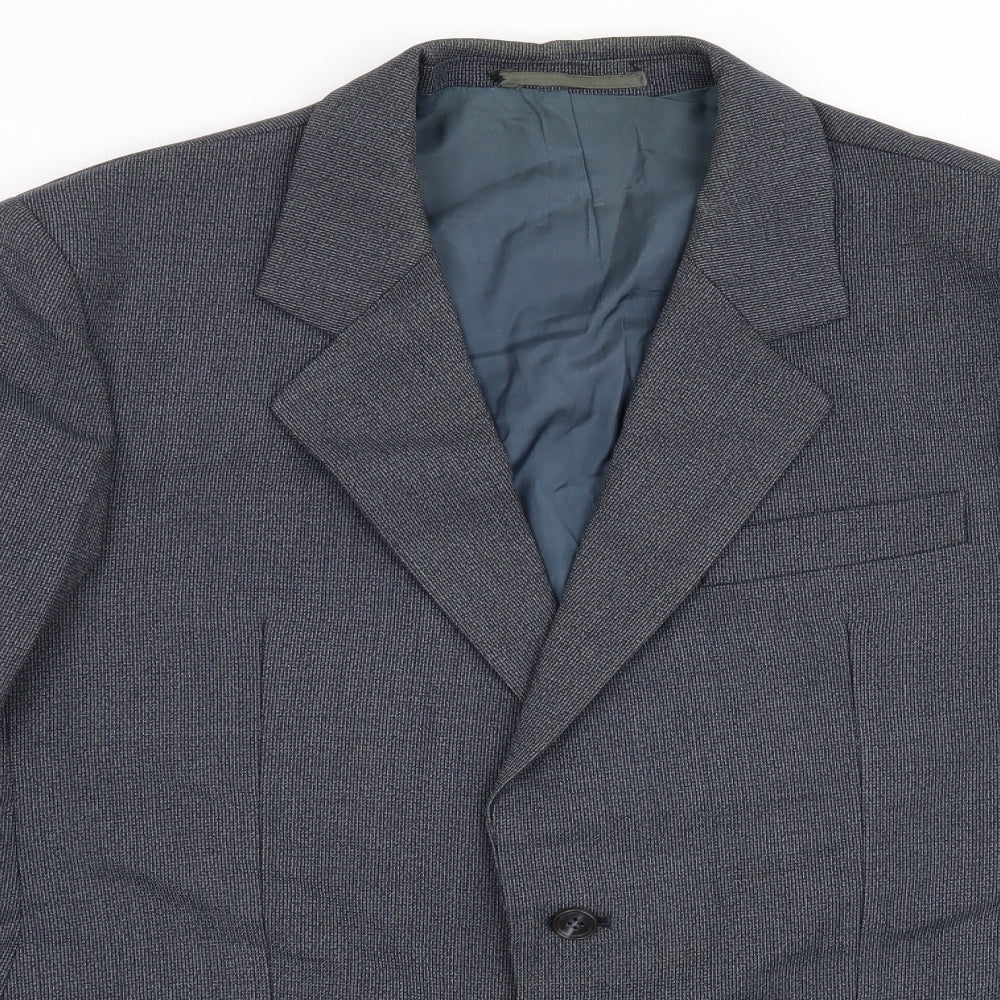 Preworn Mens Blue   Gilet Blazer Size 42
