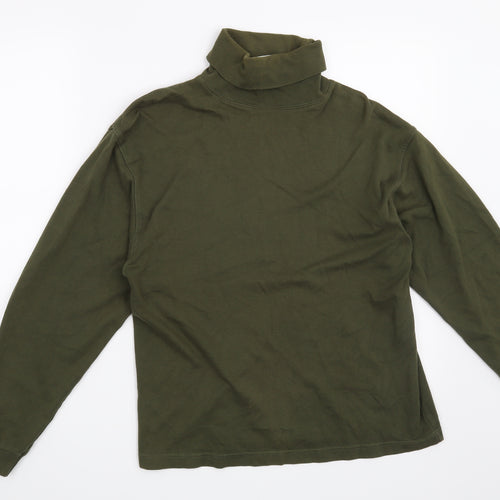 Compliments Womens Green   Pullover Sweatshirt Size S