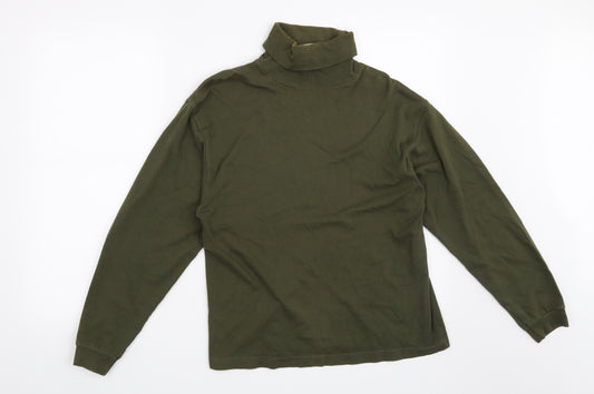 Compliments Womens Green   Pullover Sweatshirt Size S
