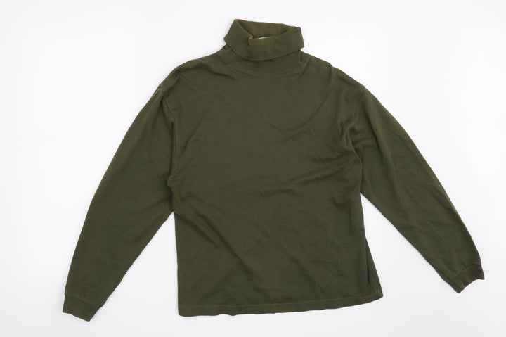 Compliments Womens Green   Pullover Sweatshirt Size S