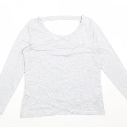 NEXT Womens Grey   Pullover Sweatshirt Size 12