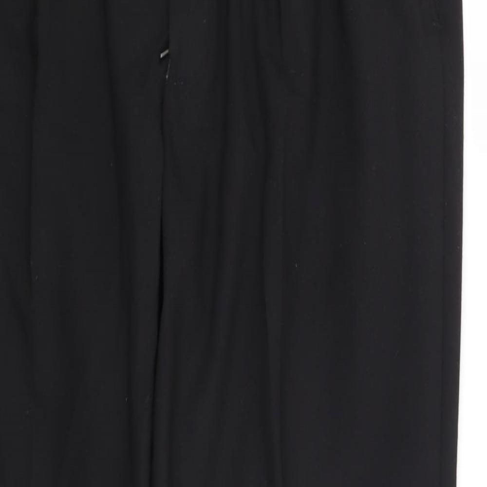 Marks and Spencer Mens Black   Trousers  Size 30 L29 in