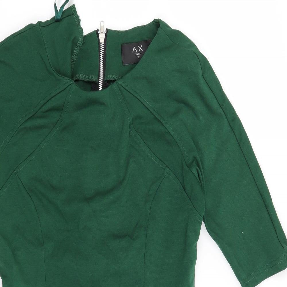 AX Paris Womens Green   Shift  Size 12