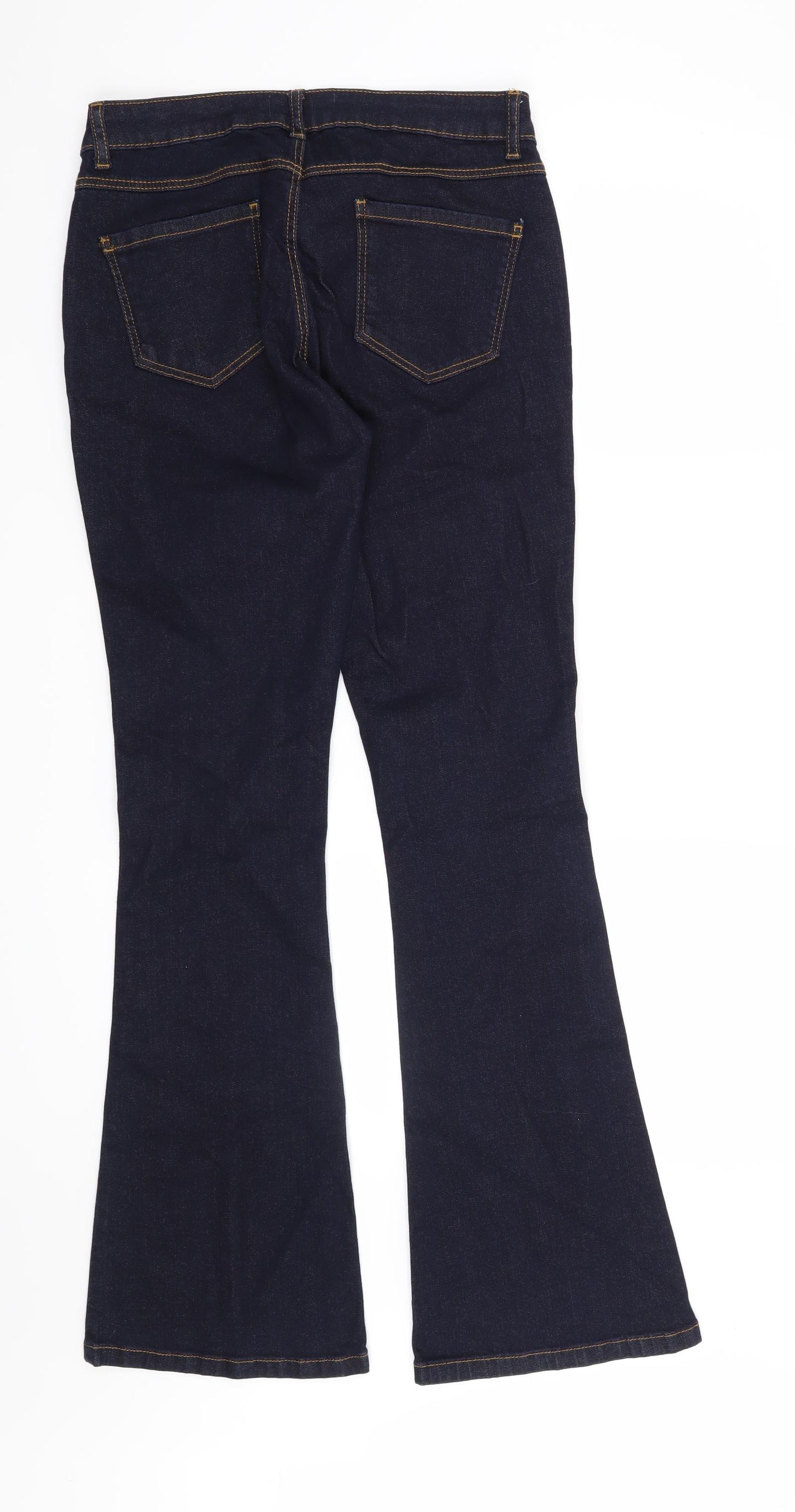 Dorothy Perkins Womens Blue   Bootcut Jeans Size 10 L32 in