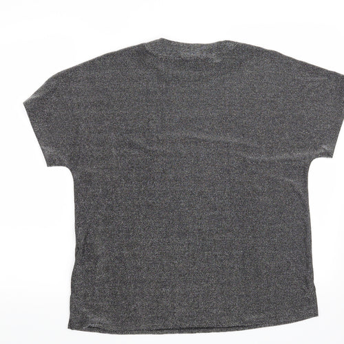 Marks and Spencer Womens Grey   Basic Blouse Size 10
