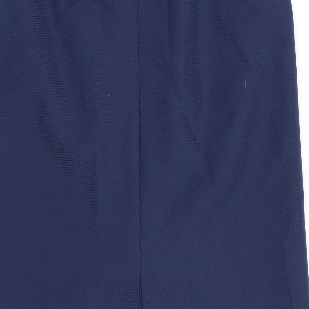 Preworn Womens Blue   A-Line Skirt Size 32 in