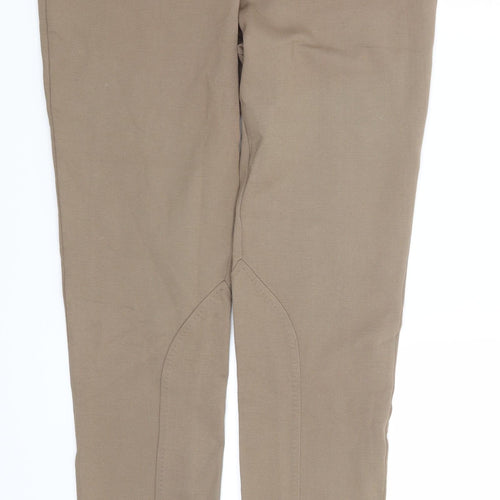 Preworn Womens Brown   Trousers  Size 10 L31 in