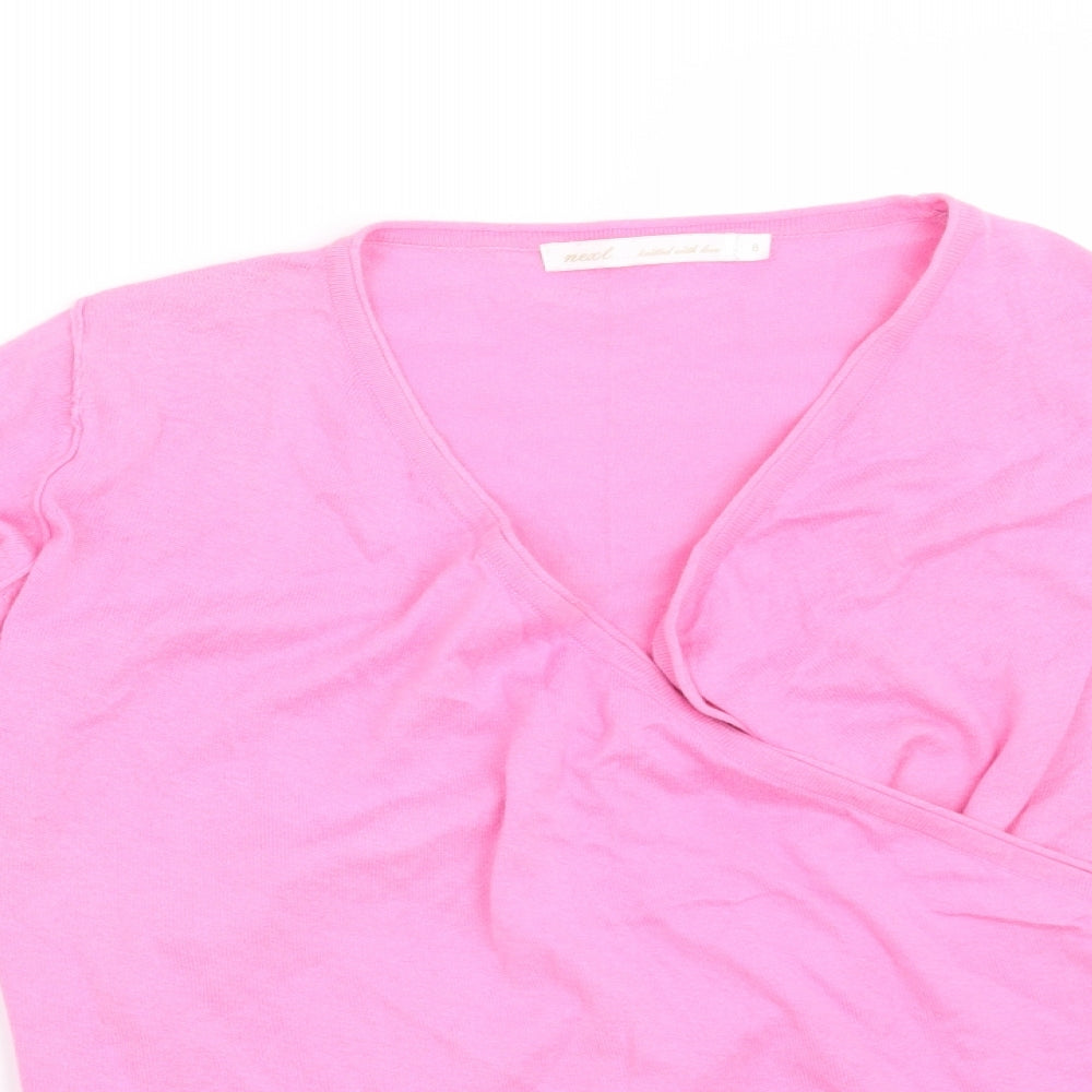 NEXT Womens Pink   Cardigan Jumper Size 8