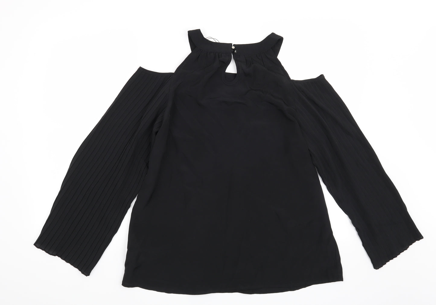 Preworn Womens Black   Basic Blouse Size M