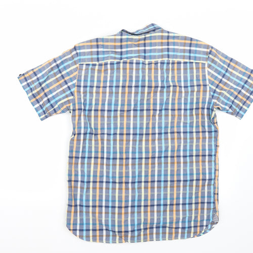 Marks and Spencer Mens Blue    Button-Up Size S