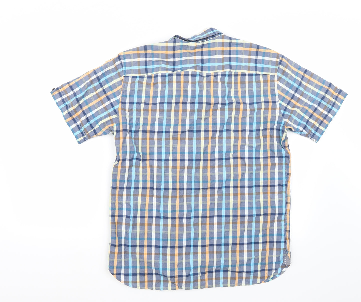 Marks and Spencer Mens Blue    Button-Up Size S