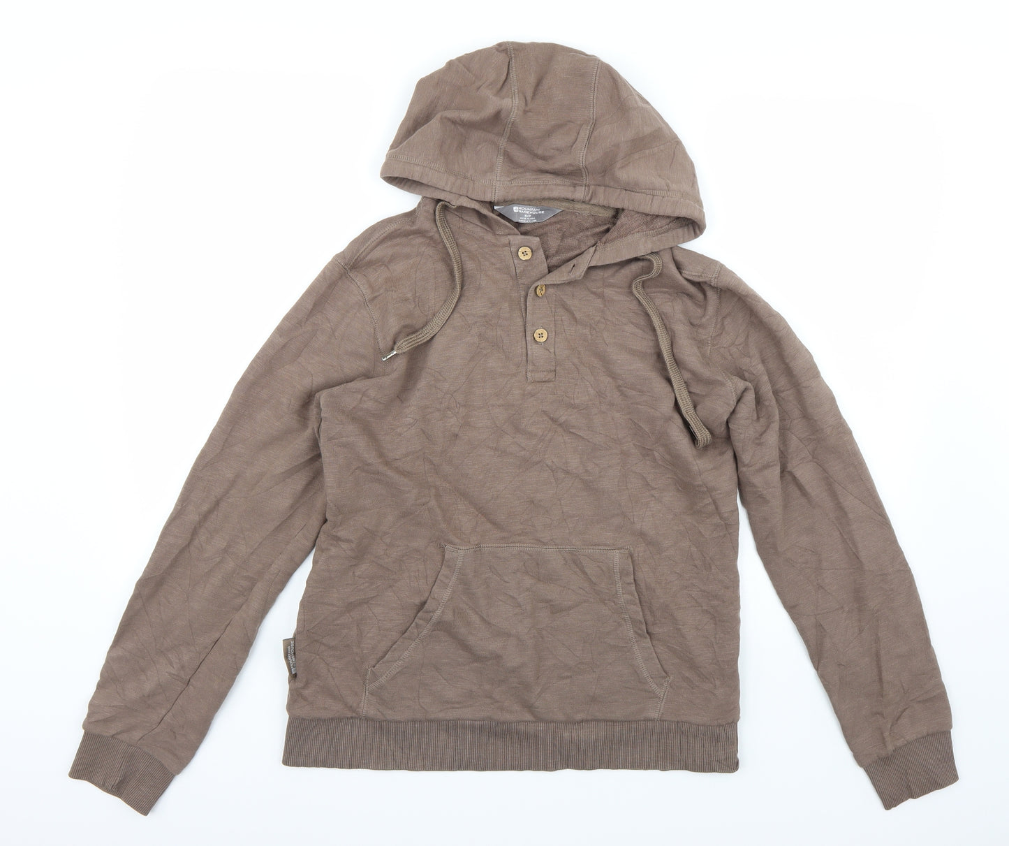 Mountain Warehouse Mens Brown   Pullover Hoodie Size S