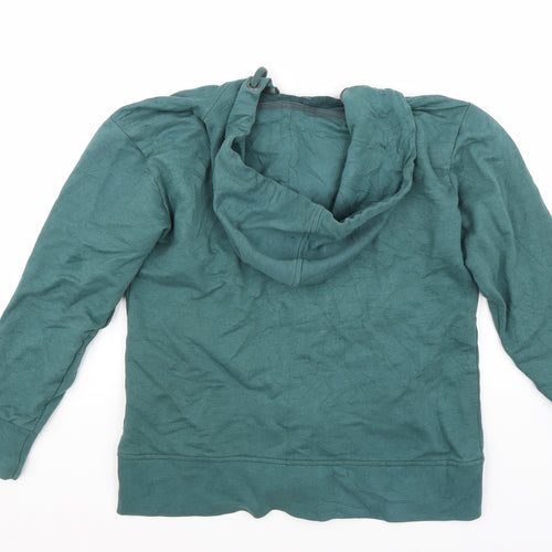 Crew Clothing Womens Green   Full Zip Hoodie Size 12
