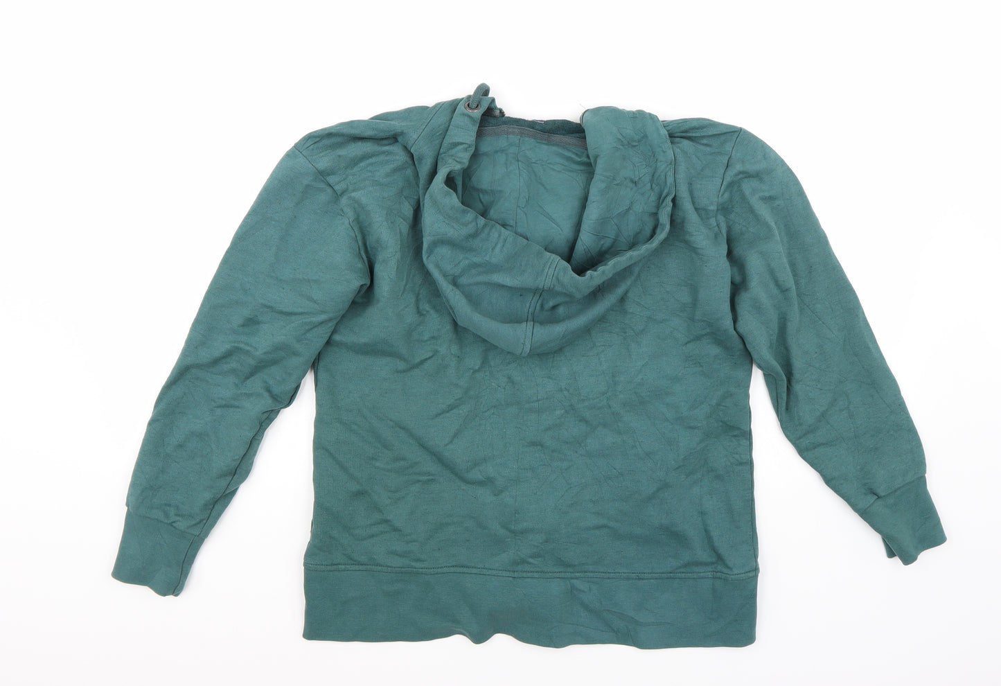 Crew Clothing Womens Green   Full Zip Hoodie Size 12