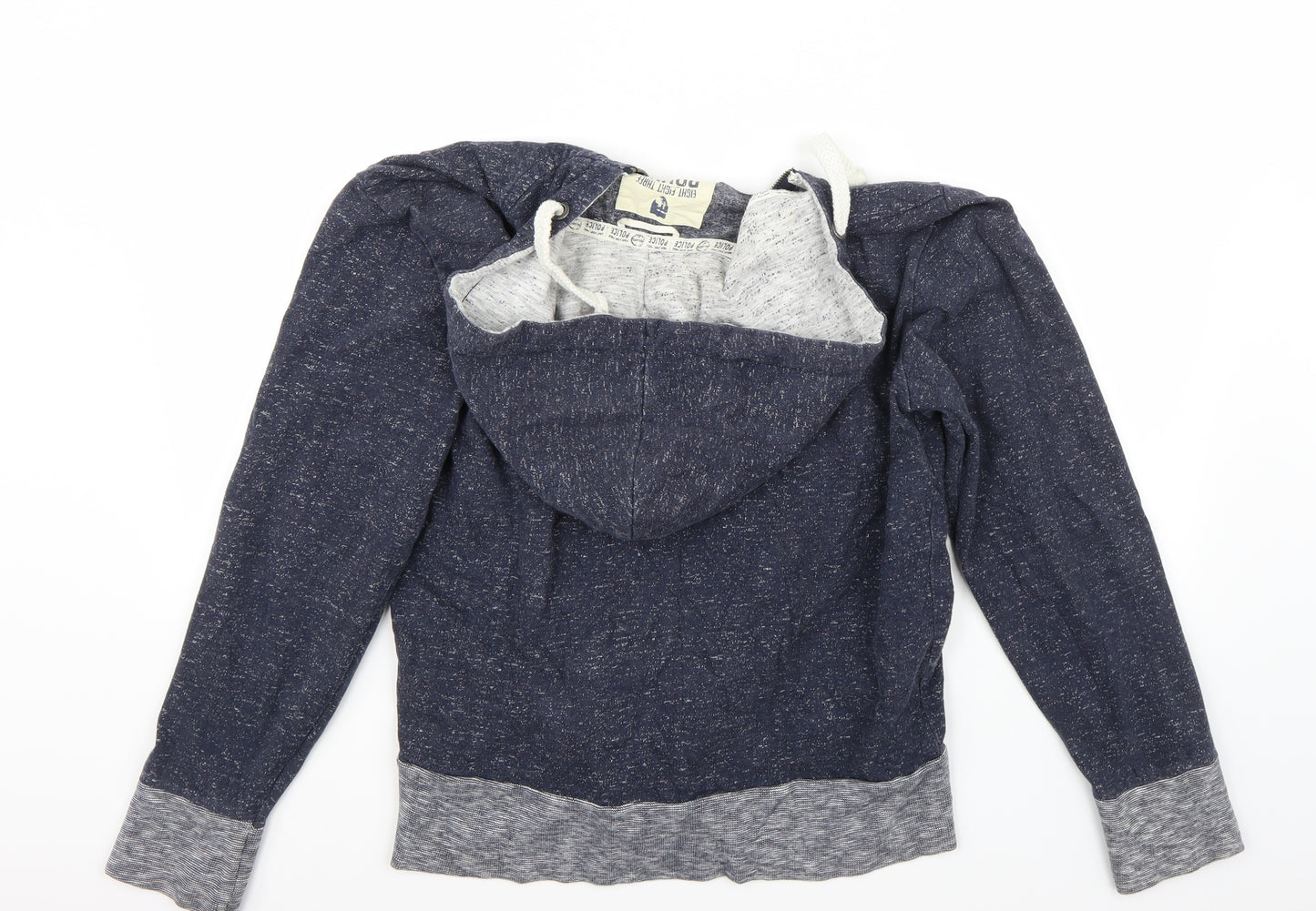 Police Womens Blue   Full Zip Hoodie