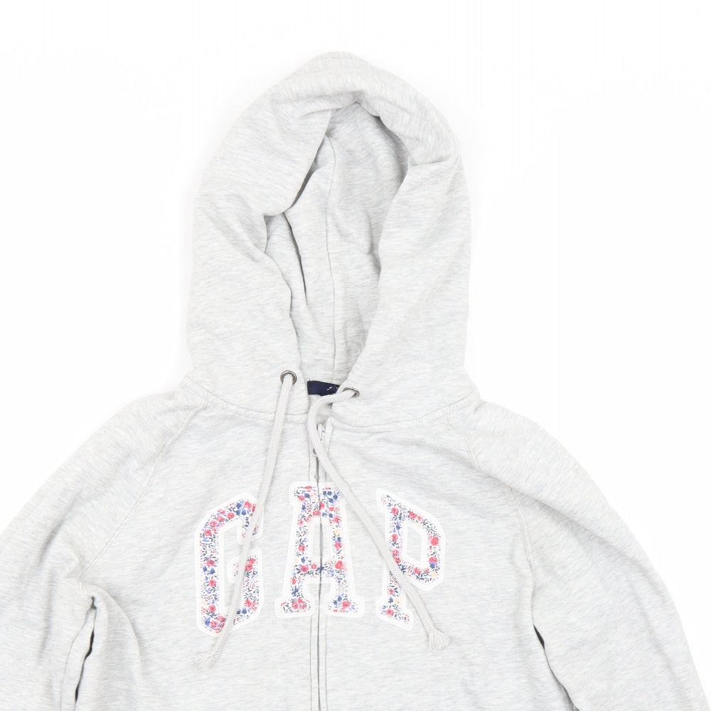 Gap Womens Grey   Full Zip Hoodie Size L