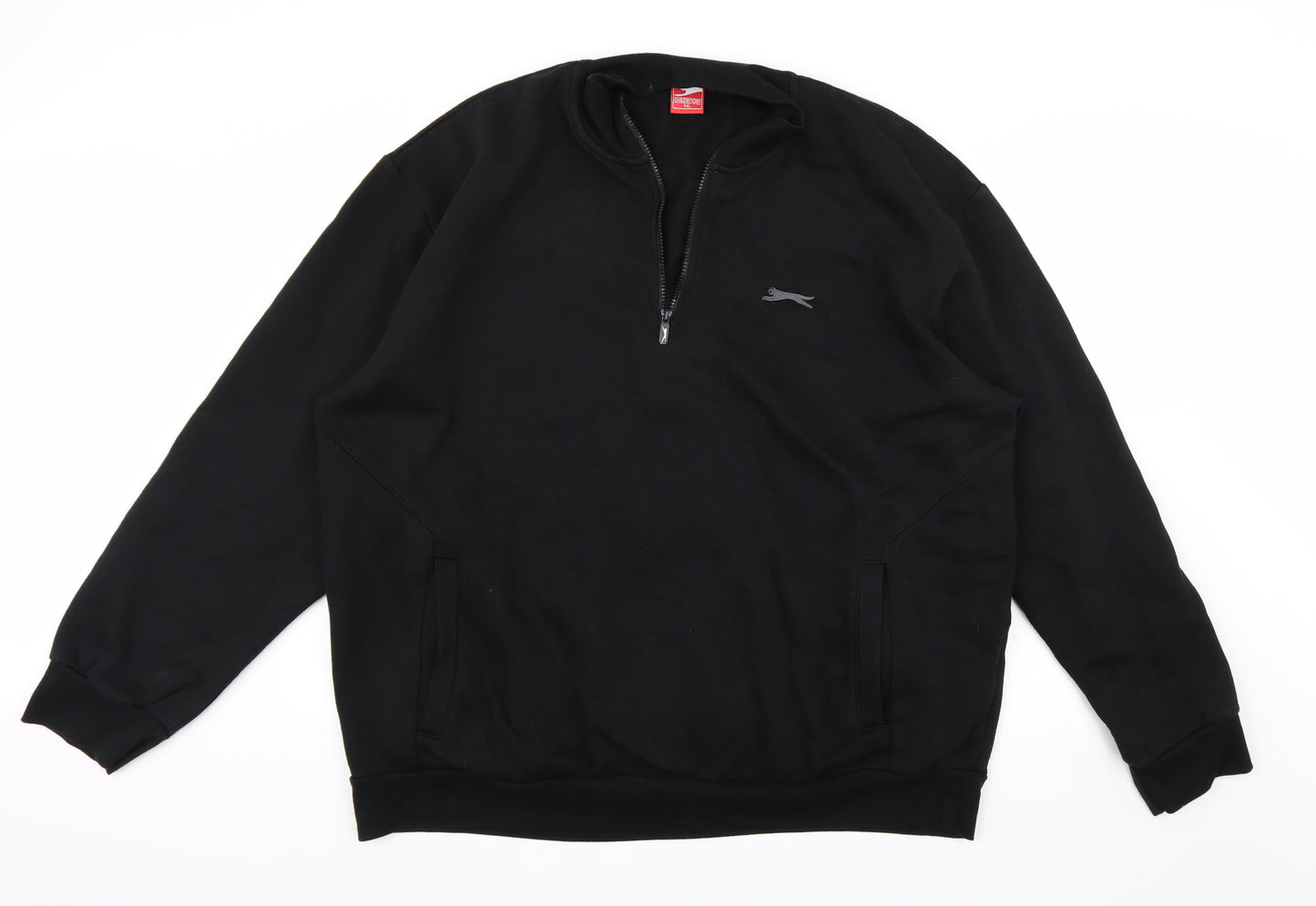 Slazenger Mens Black   Pullover Jumper Size 4XL