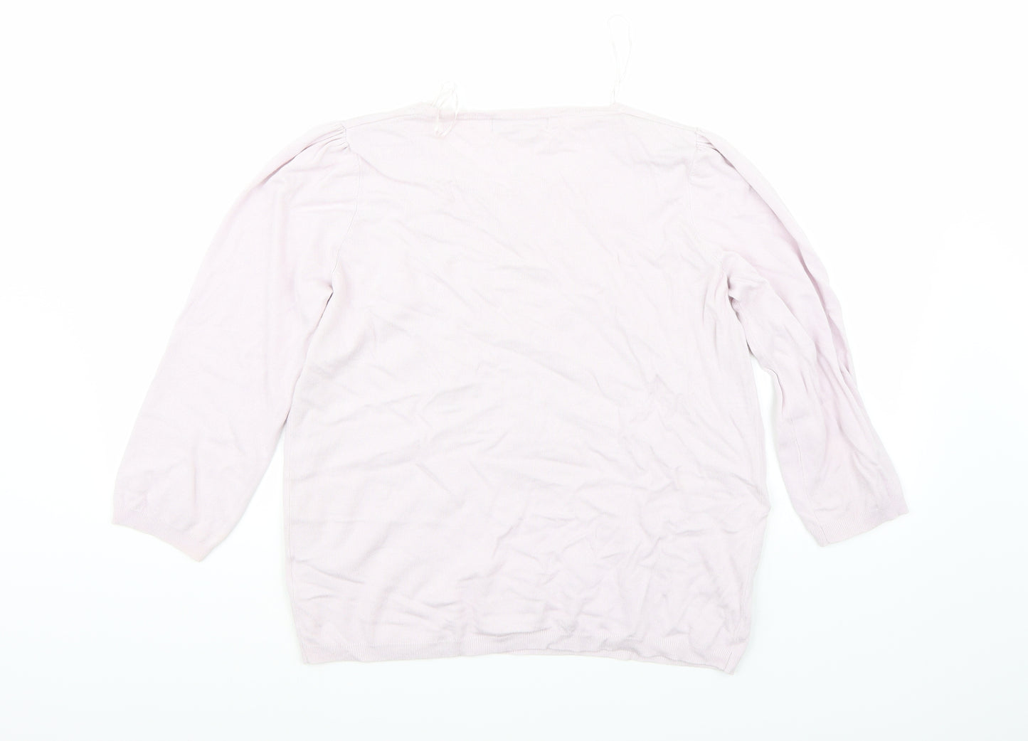 Marks and Spencer Womens Purple   Pullover Jumper Size 12