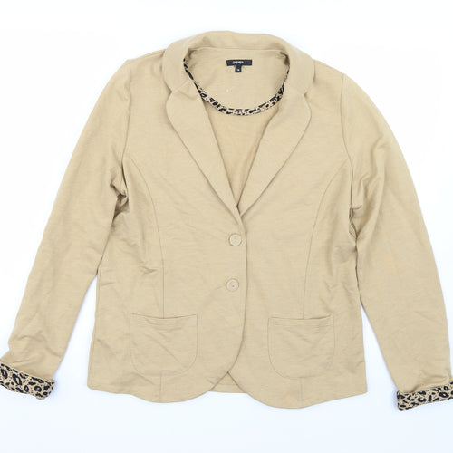 Papaya Womens Beige   Jacket Coat Size 16