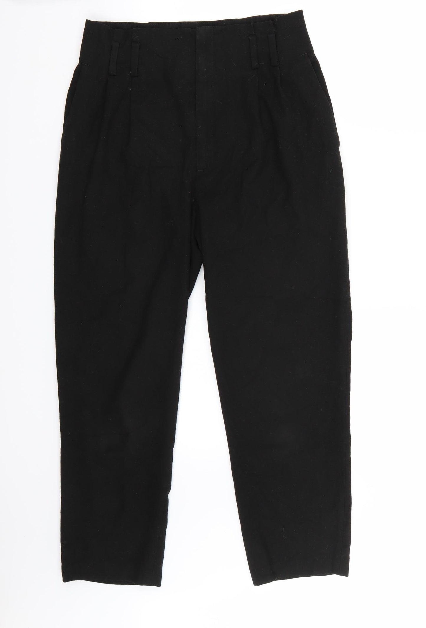 Zara Womens Black   Trousers  Size S L27 in
