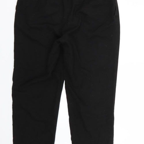 Zara Womens Black   Trousers  Size S L27 in
