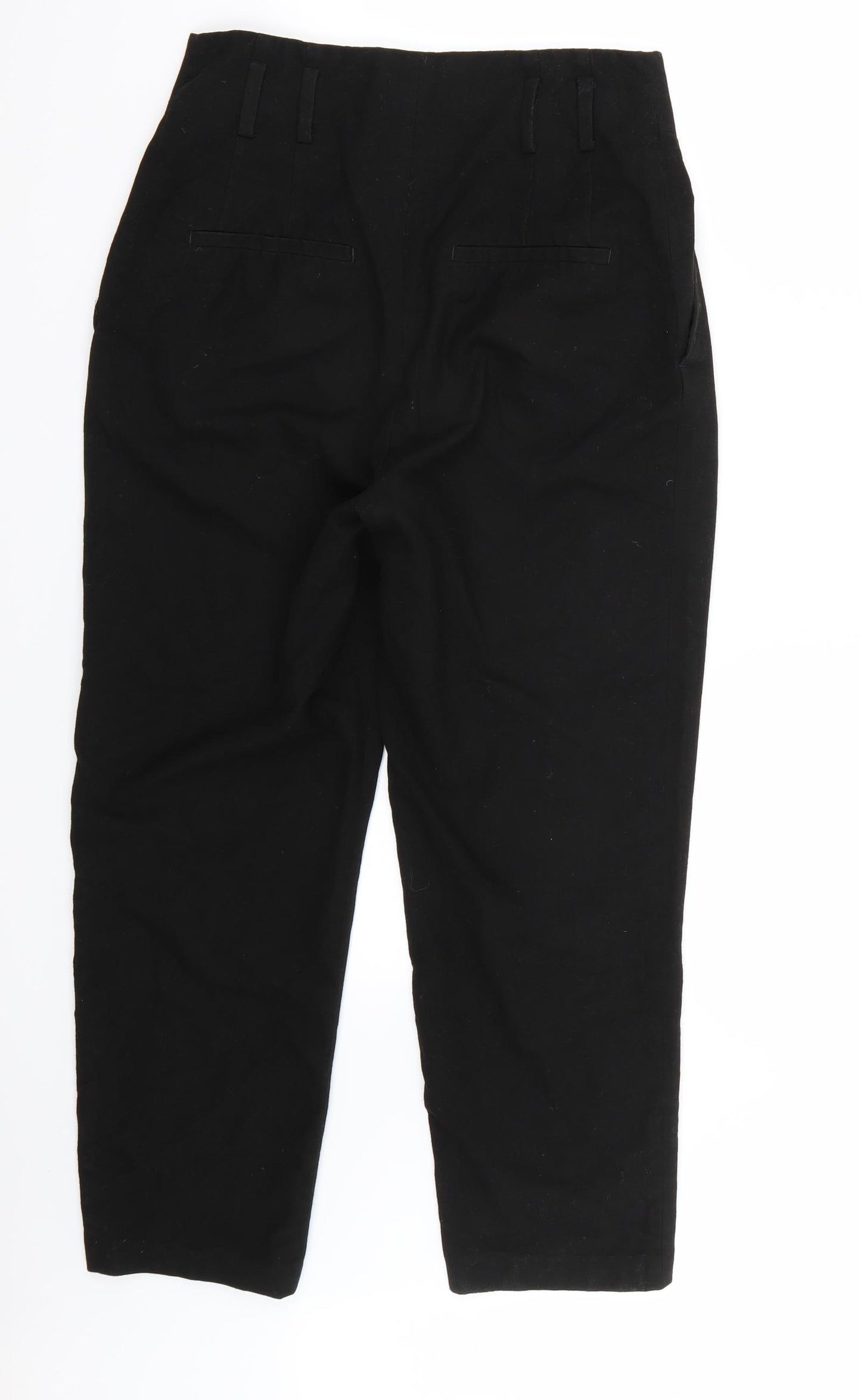 Zara Womens Black   Trousers  Size S L27 in